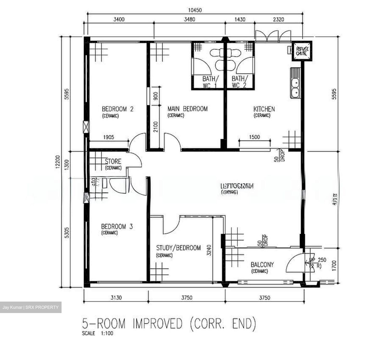 Blk 523 Serangoon North Avenue 4 (Serangoon), HDB 5 Rooms #596359391